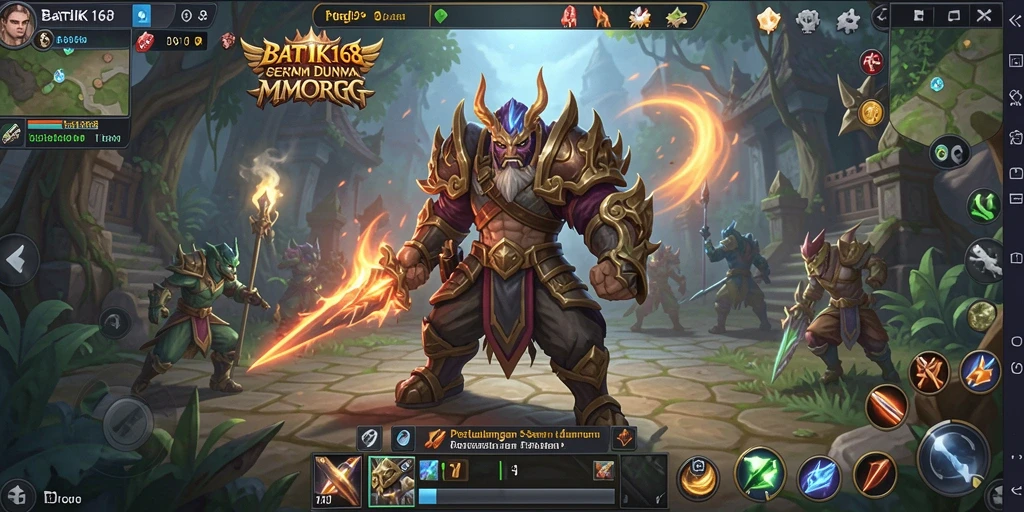 Tangkapan layar menarik dari gameplay seru di BATIK168.
