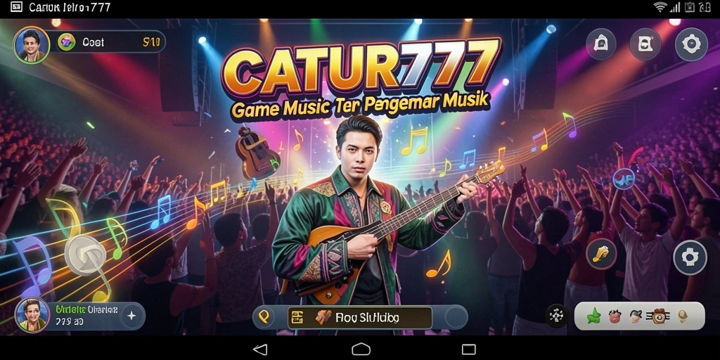 Tampilan gameplay CATUR777 yang menarik dan penuh warna.