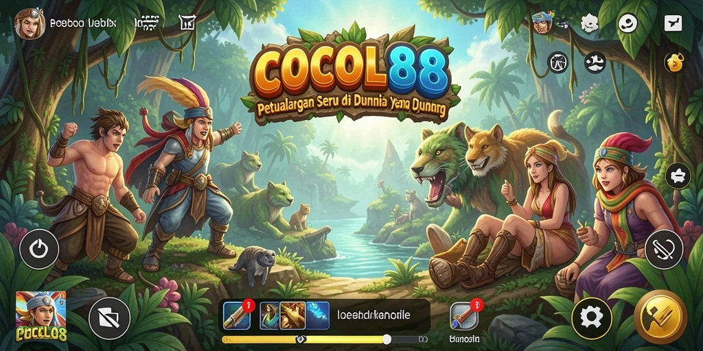Gameplay COCOL88 menunjukkan petualangan yang seru dan grafis menawan.