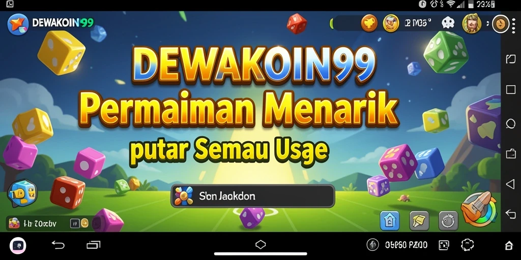Gameplay seru DEWAKOIN99 dengan teka-teki menantang.