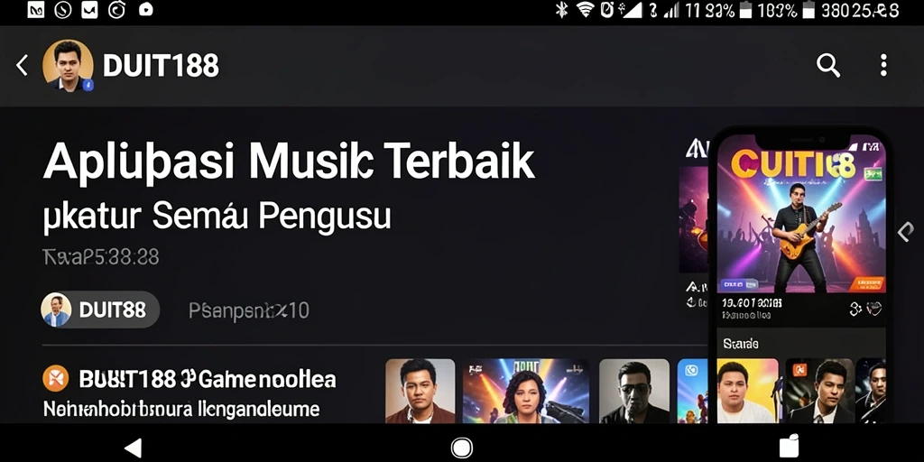 Screenshot gameplay <strong>DUIT188</strong> menampilkan pengalaman musik yang interaktif.