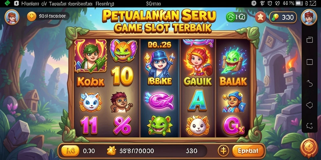 Screenshot H03 menampilkan gameplay Slot yang mendebarkan dan interaktif.