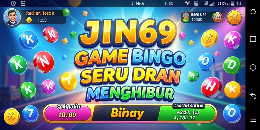 Tampilan gameplay Bingo yang seru dan interaktif.
