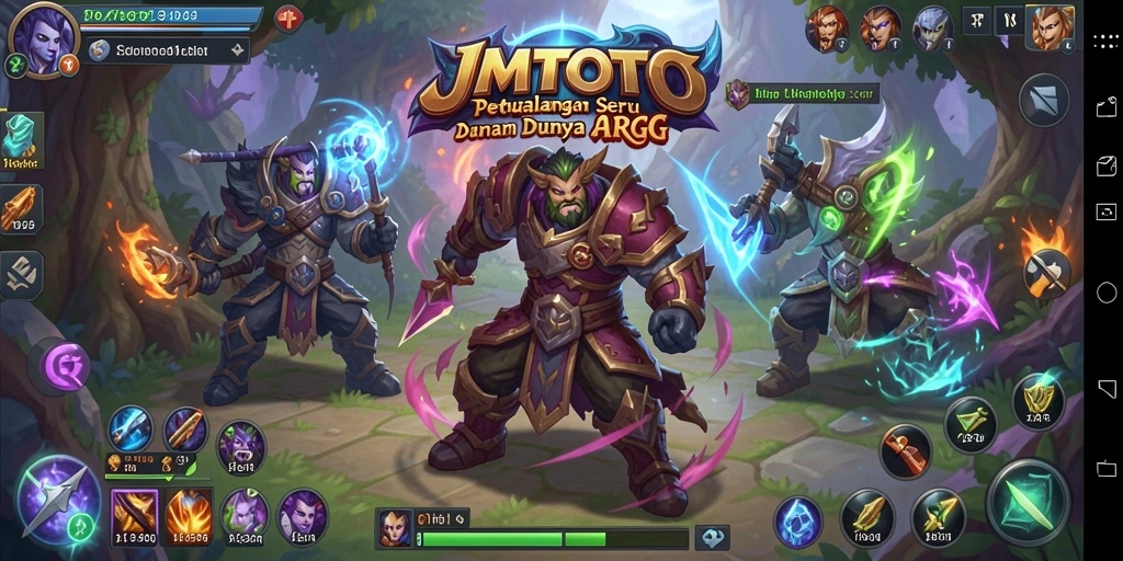 Gameplay seru dan mendebarkan dalam dunia ARPG.