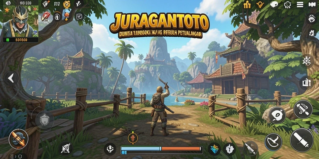 Gameplay menarik dunia terbuka JURAGANTOTO yang memukau.