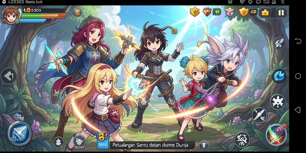 Tampilan gameplay menarik dari LOS303 yang memukau.