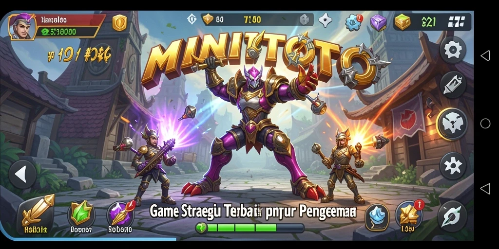 Tampilan gameplay MINITOTO yang menarik dan penuh strategi.