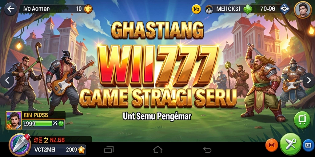 Tampilan gameplay <strong>WIN777</strong> yang intens dan strategis.